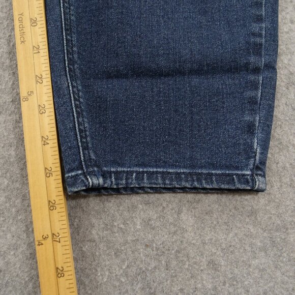 Volcom Jeans Womens 24 W Plus Blue Skinny Ankle Legging Fit Stretch Zip Fly - Picture 15 of 16